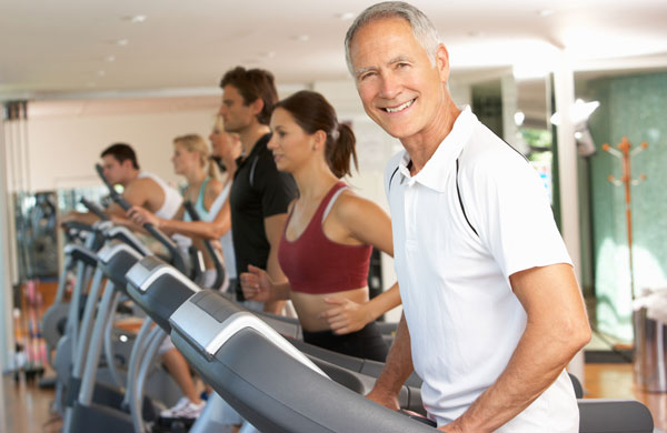 Man on Treadmill