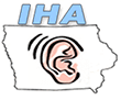 logo iowa hearing association