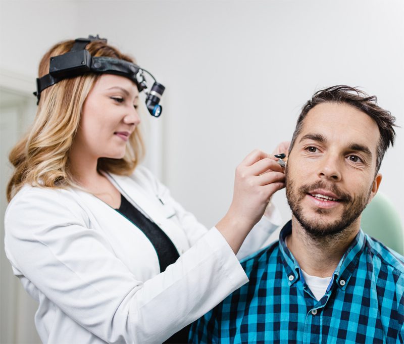 Medical hearing examination