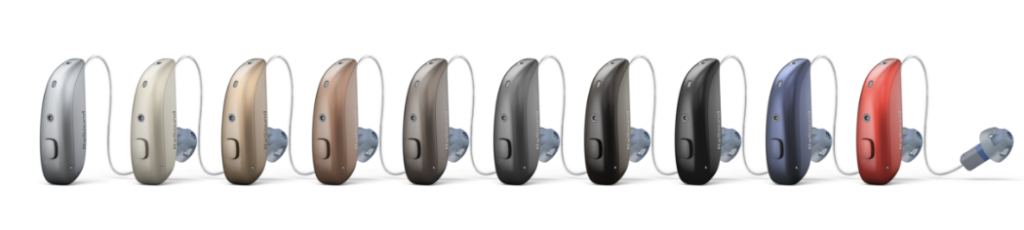 ReSound Vivia microRIE 60s color line up ReSound Vivia microRIE 60s color line up