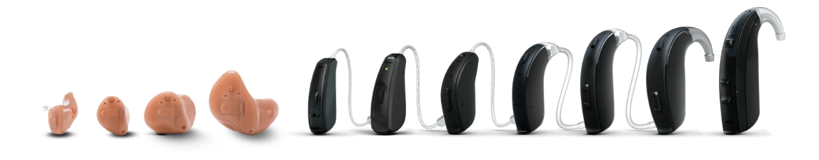 hearing aid line up