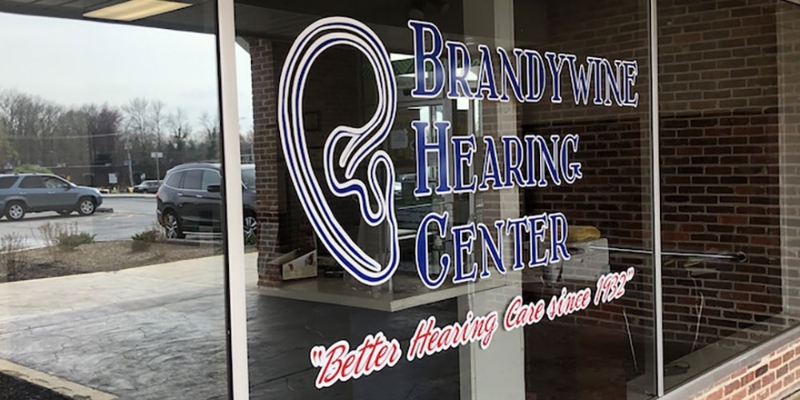 Brandywine Hearing Center Wilmington front sign