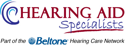 logo hearing aidspecialists part of beltone