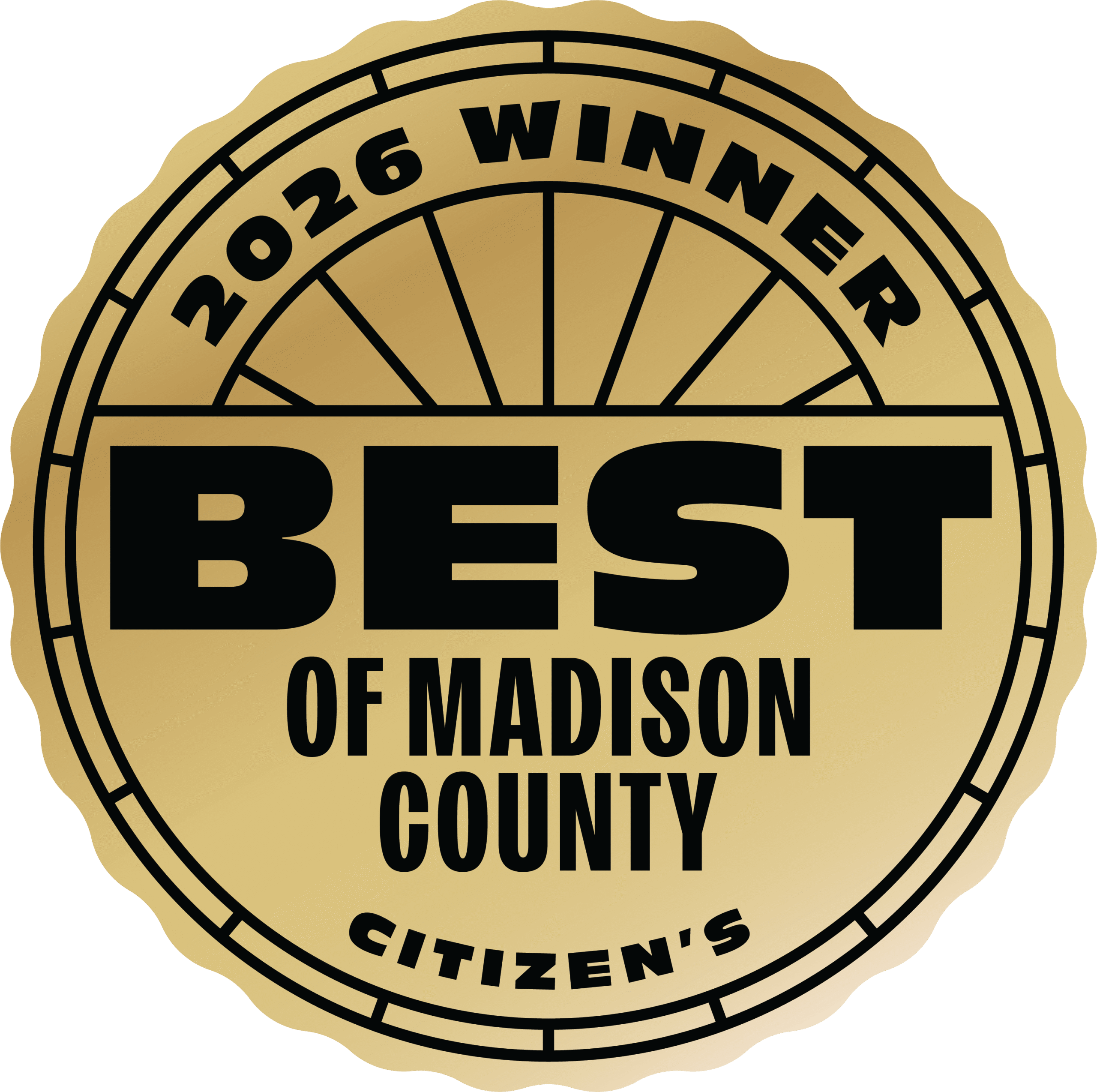 2026 Best of Madison county Citizen's Gold Winner