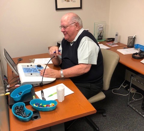 Phil at Audiometer 1