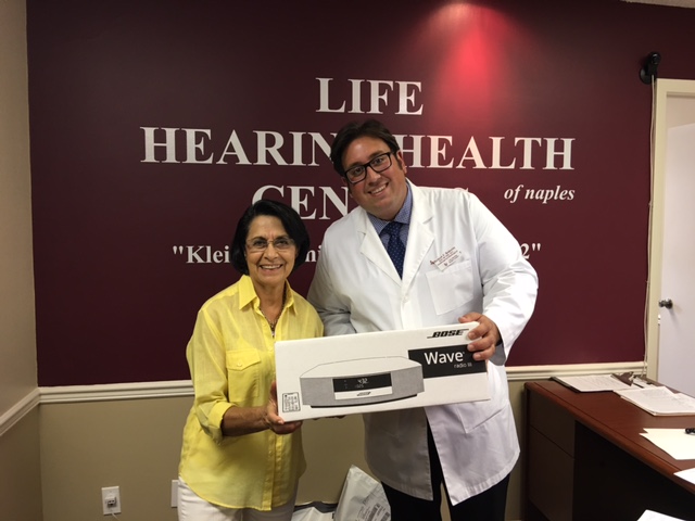 Congratulations to M. McPherson of Naples, our latest Bose Radio Winner!