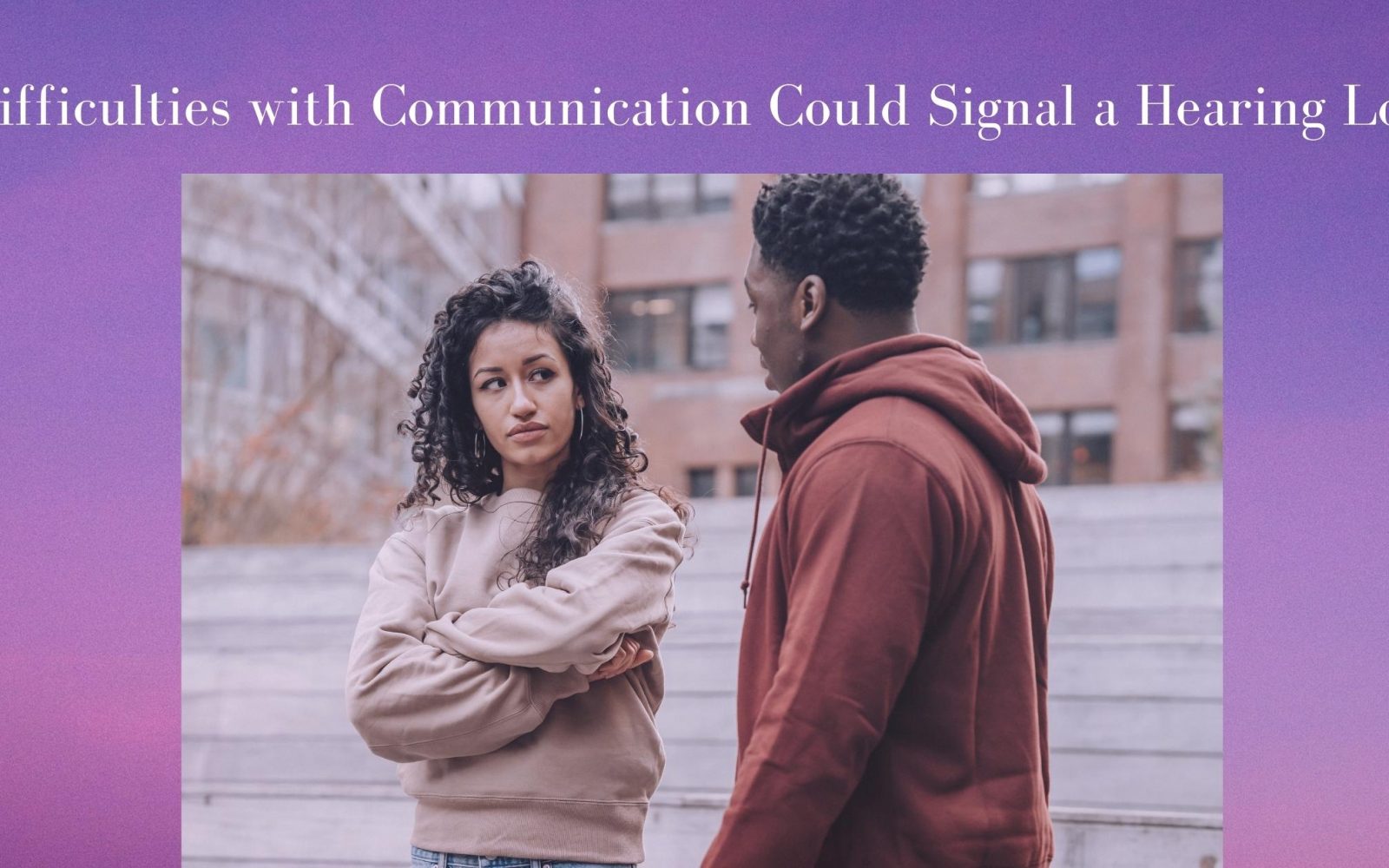 man and woman struggling to understand each other