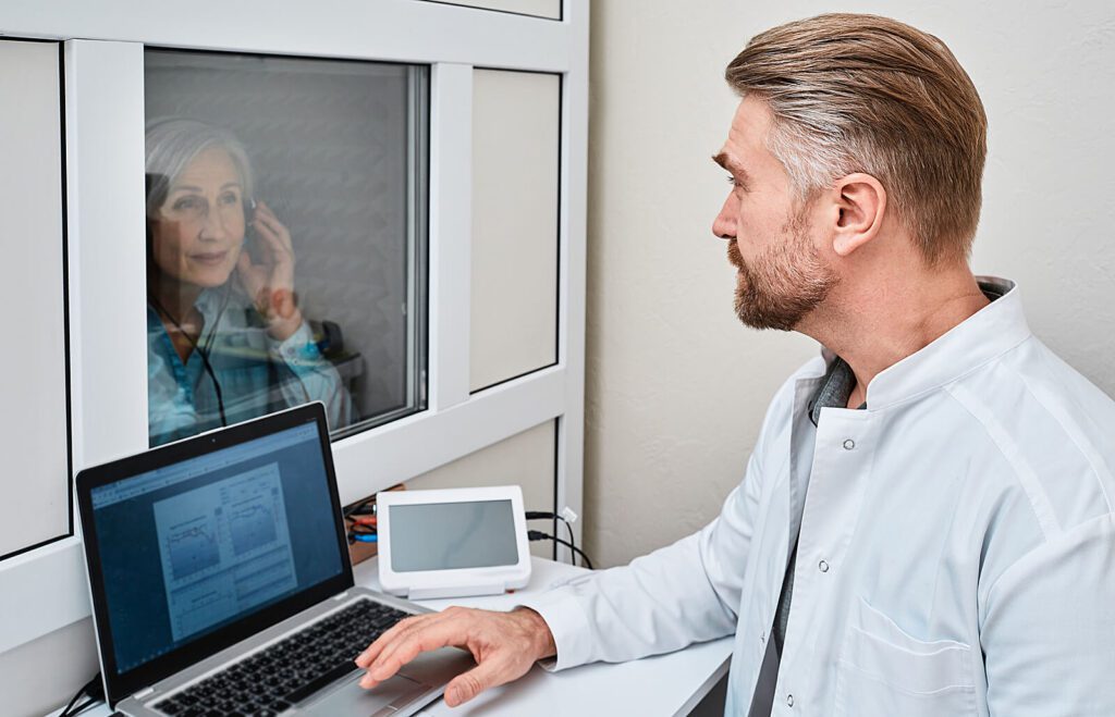 bigstock Audiologist Doing Hearing Test 468844511 2 1