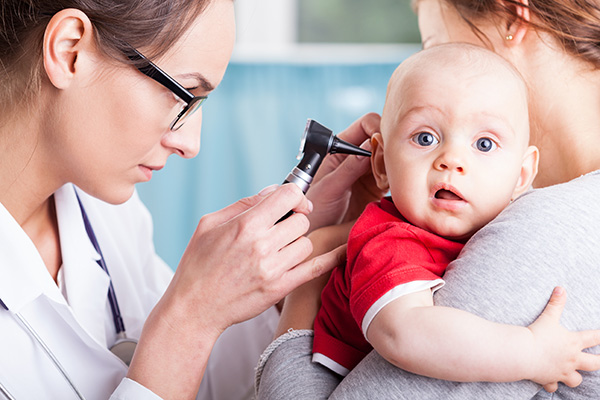 Baby Ear Exam