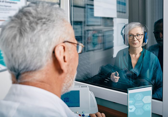 services hearing test
