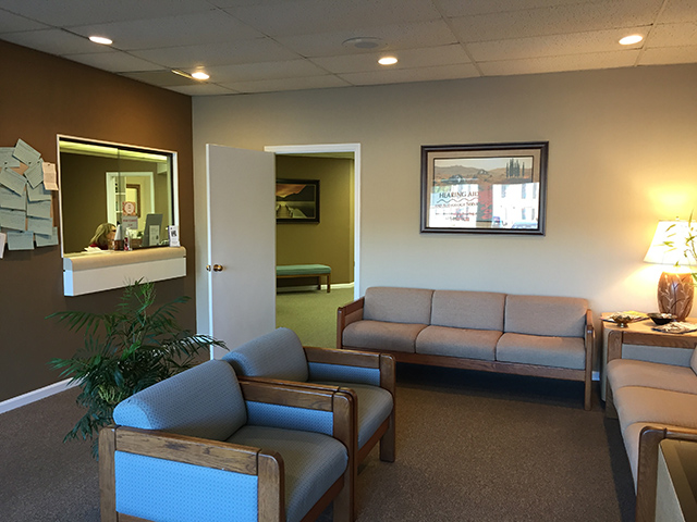 Waiting room at Hearing Aid and Audiology Services