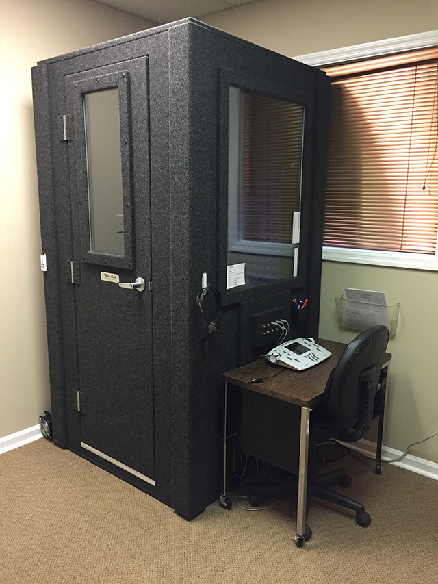 Hearing booth