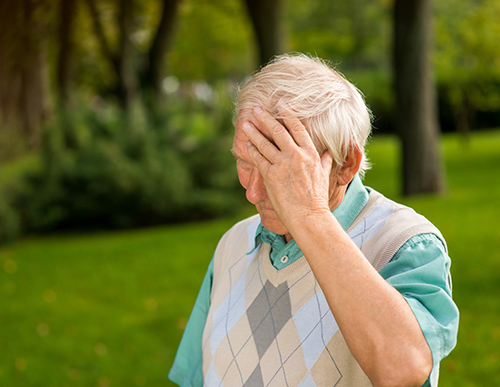 The Biggest Mistake People with Hearing Loss Make | Elderly Man Holding His Head