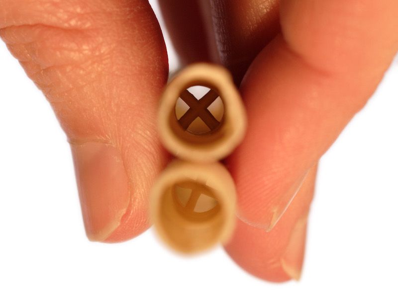 Close up of ear candles that don't work to clean ear wax.