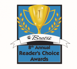 8th BREEZE annual logo