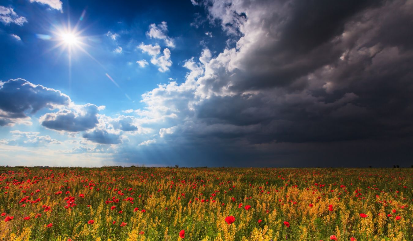 atmosphere changing spring showers