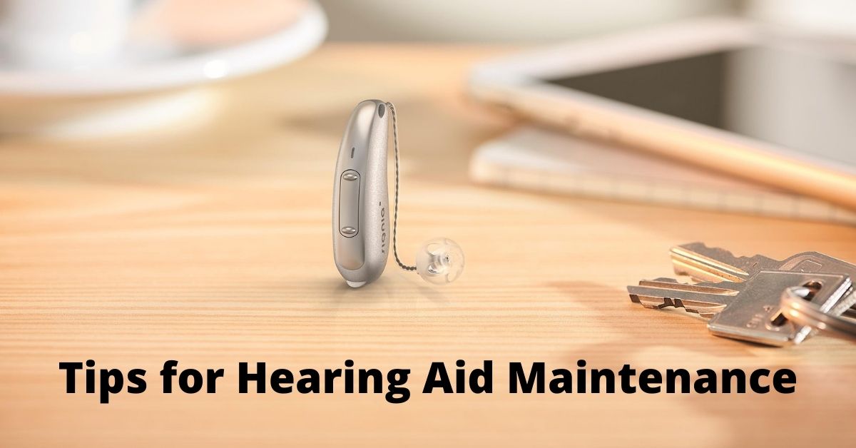 Tips for Hearing Aid Maintenance