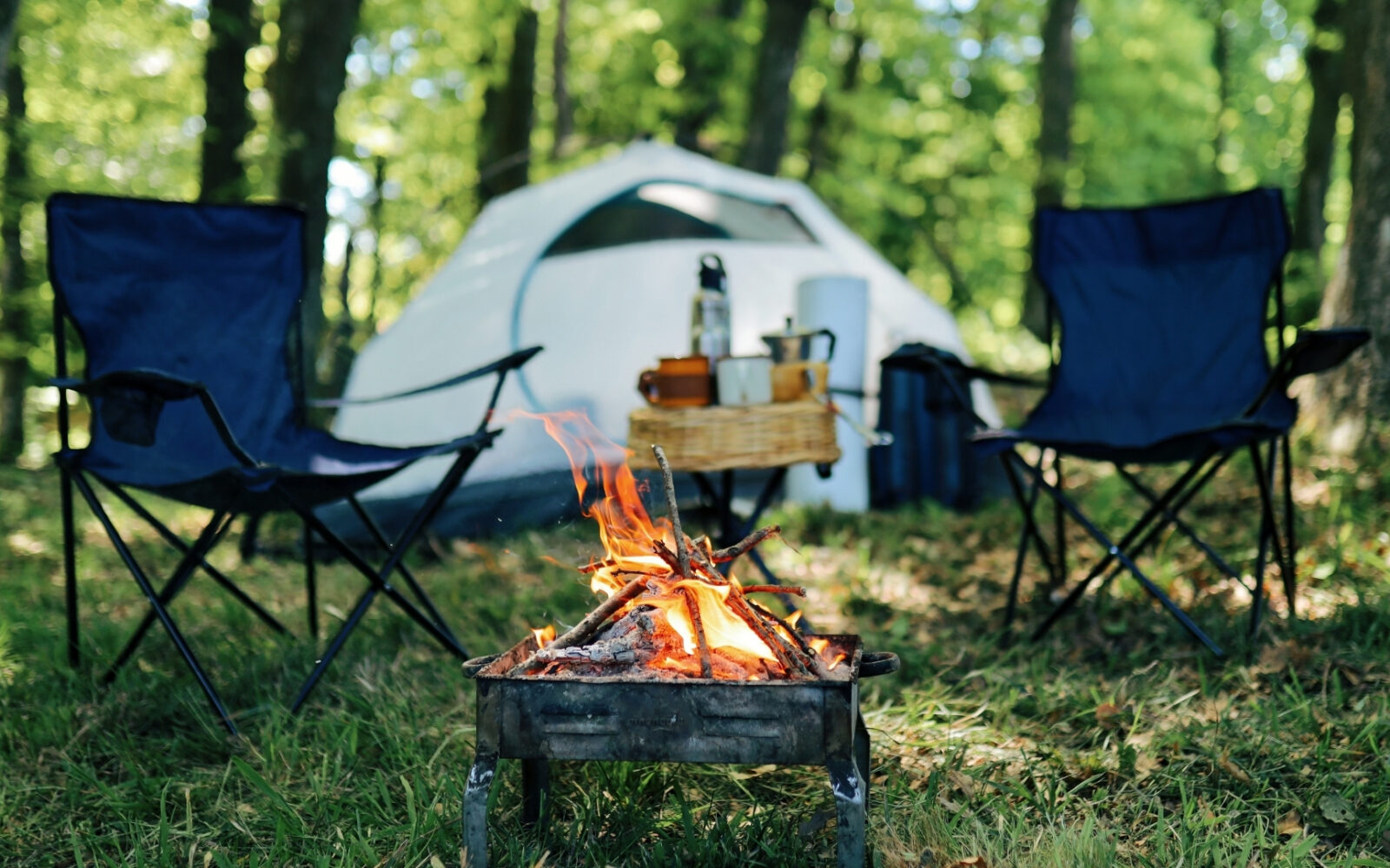 Learn practical tips for maintaining hearing aids during camping trips, including moisture protection, cleaning, and battery care.