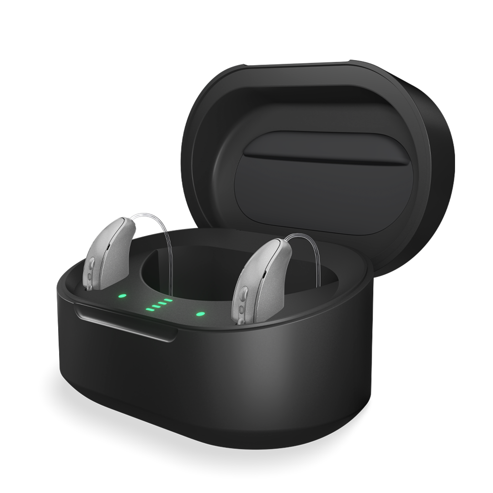 starkey omega ai+ starlink premium charger ric silver