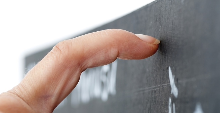 Nail on a Chalkboard