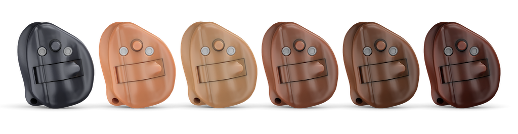 ReSound Sensia in-the-canal (ITC) color options