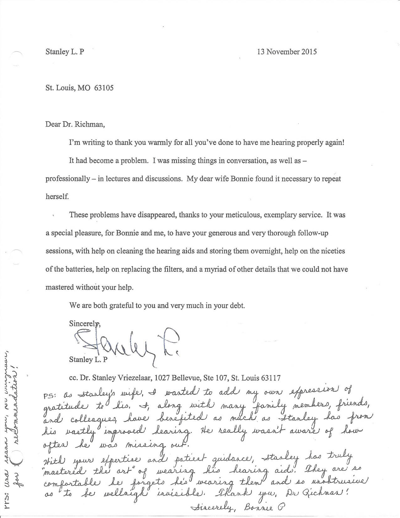 Patient Testimonial