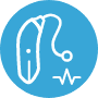 hearing aid blue hearing aid blue