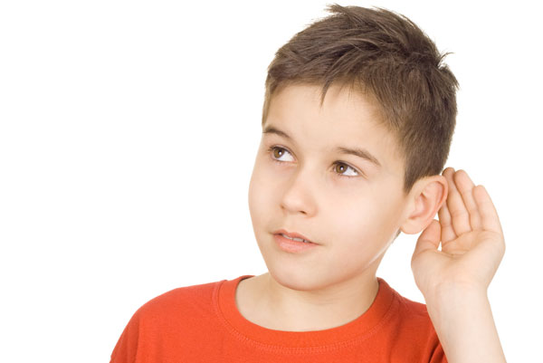 Child Touching Ear
