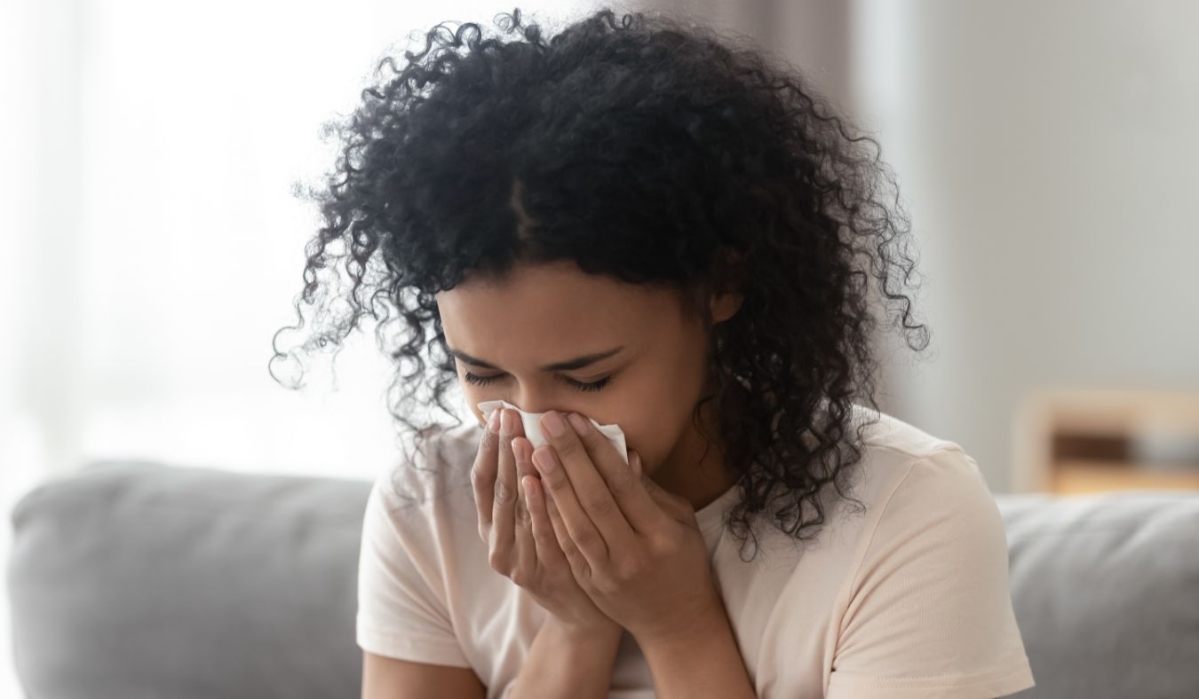 ent allergy young woman