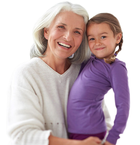 mother granddaughter