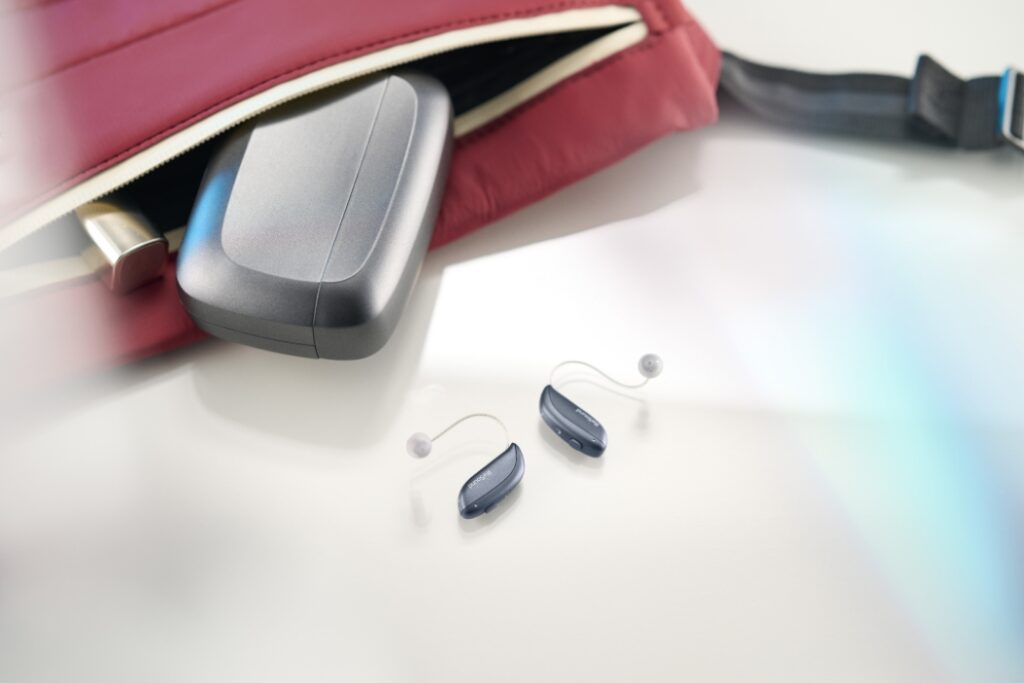 ReSound Vivia Lifestyle Navy In Bag (1)