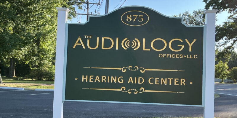 The Audiology Offices Kilmarnock sign