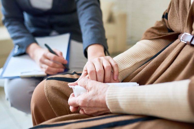 doctor and patient together in a room