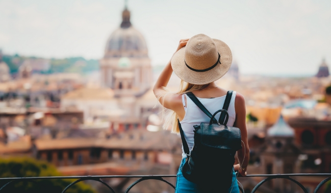 image summer traveler in romw
