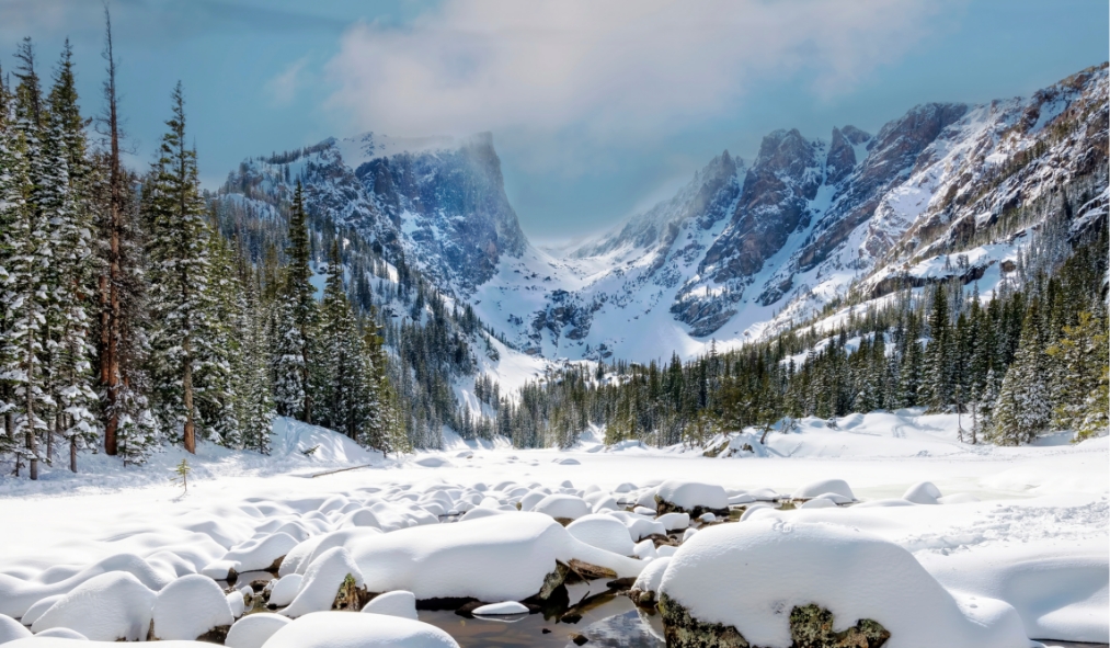 winter mountains