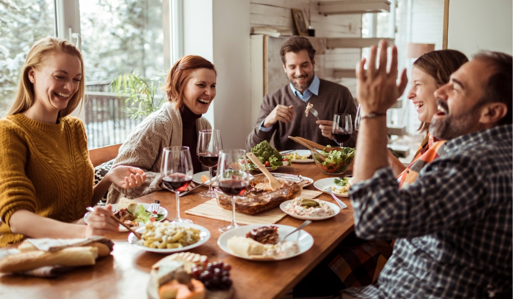 adult dinner party