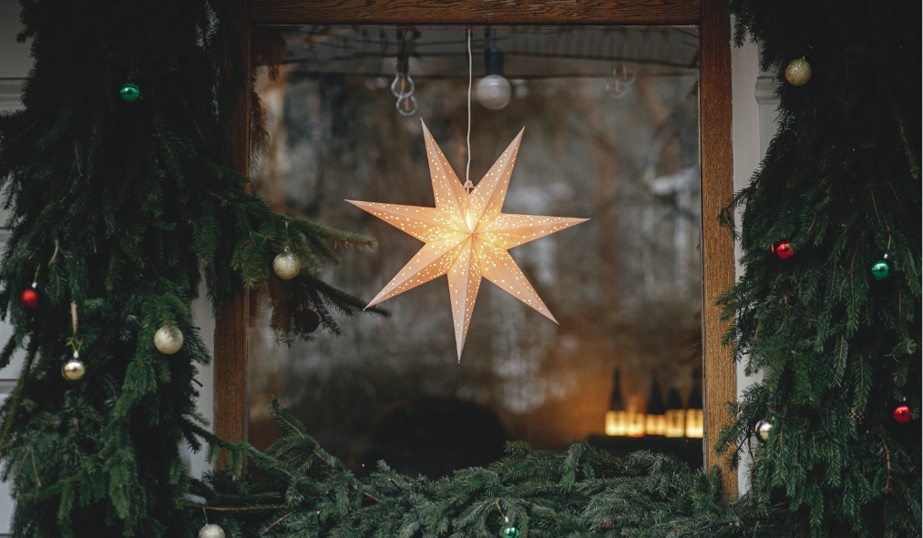front door garland