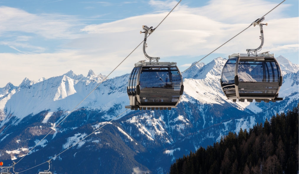 events skiing ski lift gondola mountain range