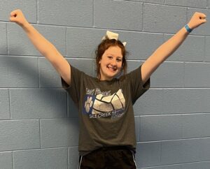 Meet Lillyan Mueller cheer try outs picture
