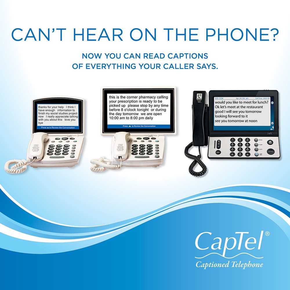 Captioned Telephones