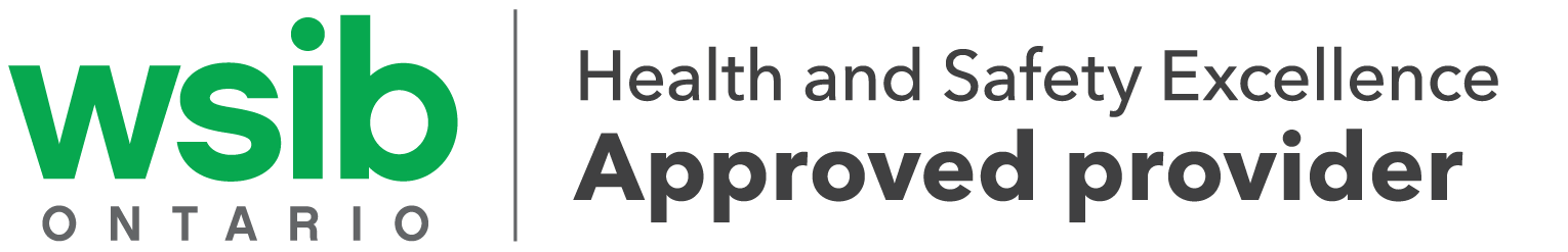 WSIB logo w approved provider