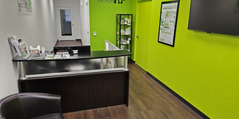 Etobicoke Hearing Clinic Waiting area