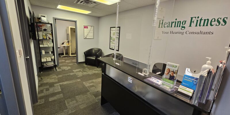Mississauga Hearing Clinic waiting area