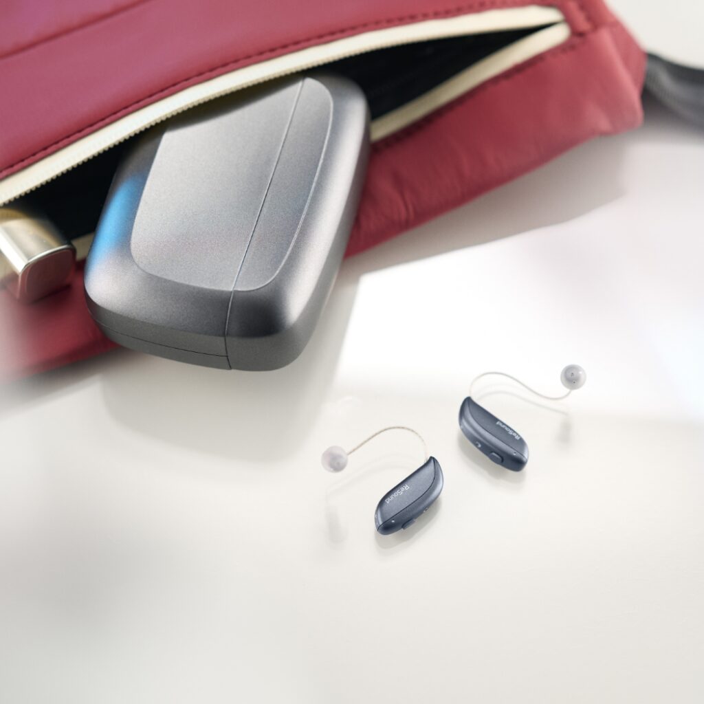 ReSound Vivia Lifestyle Navy In Bag (1)