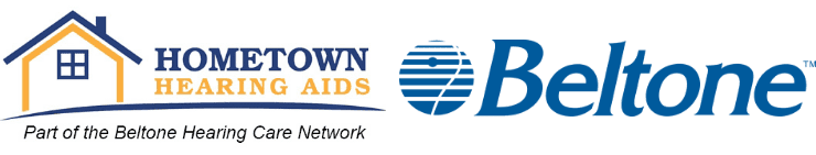 Hometown Hearing Aids Logo Part of Beltone